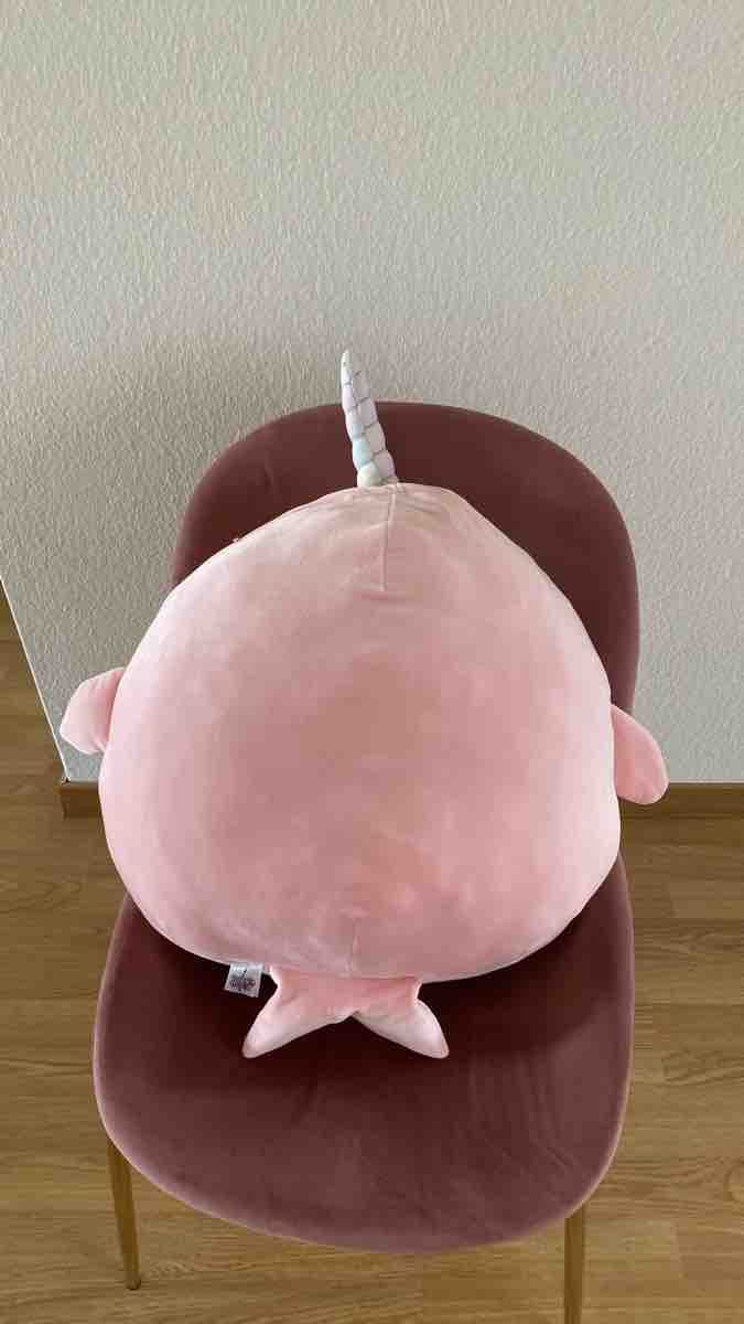 Squishmallows Giocattoli: Squishmallows Narwal rosa neuwertig – Usato da Hünenberg venduto da Sumueller 3