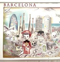 Barcelona Bild Kunstdruck gerahmt - Gastón Liberto