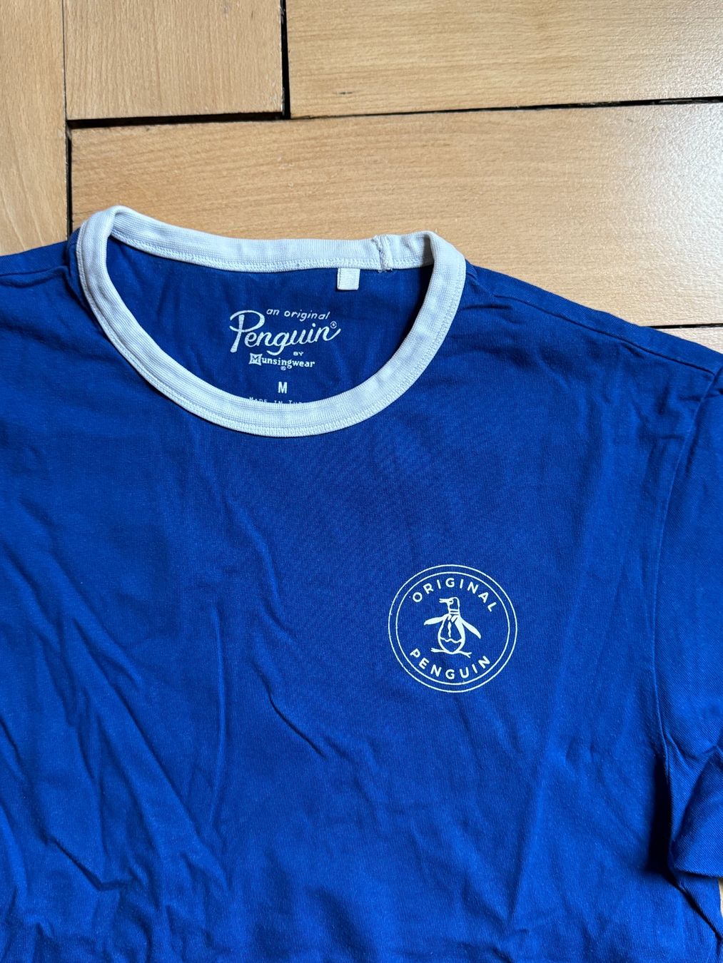 T-shirt: ORIGINAL PENGUIN - T-Shirt blau M – Usato da Zürich venduto da Diazaio 1