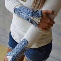 Thermo Shirt mit Stickereien Free People S zu Odd Molly Nile