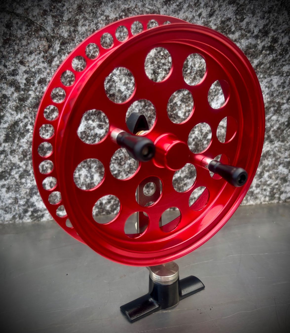 Rollen & Spulen: RedDevil  Wenderolle / Laufrolle Fluss – Neu (gemäss Beschreibung) aus Arbon von Helmuth 2