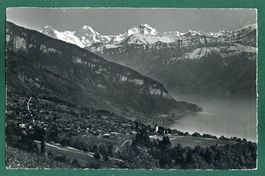 Sigriswil, Thunersee, Eiger, Mönch, ungelaufen, ca. 1942