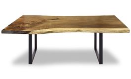 Massiver Suar-Holztisch, authentisch und warm 204 cm