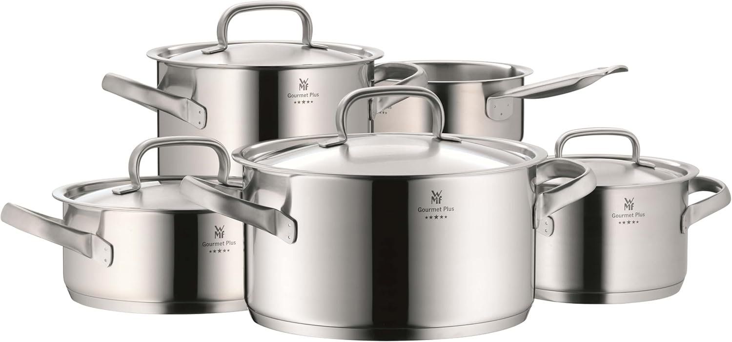 Töpfe: Gourmet Plus Topfset Induktion Kochtopf Set mit Metalldeckel – Neu und originalverpackt aus Hundwil von Stallone5