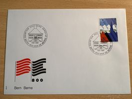 Bern Brief 800 Jahre, Sonderstempel 1991