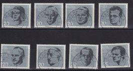 BRD, Mi 431-438 ⊙