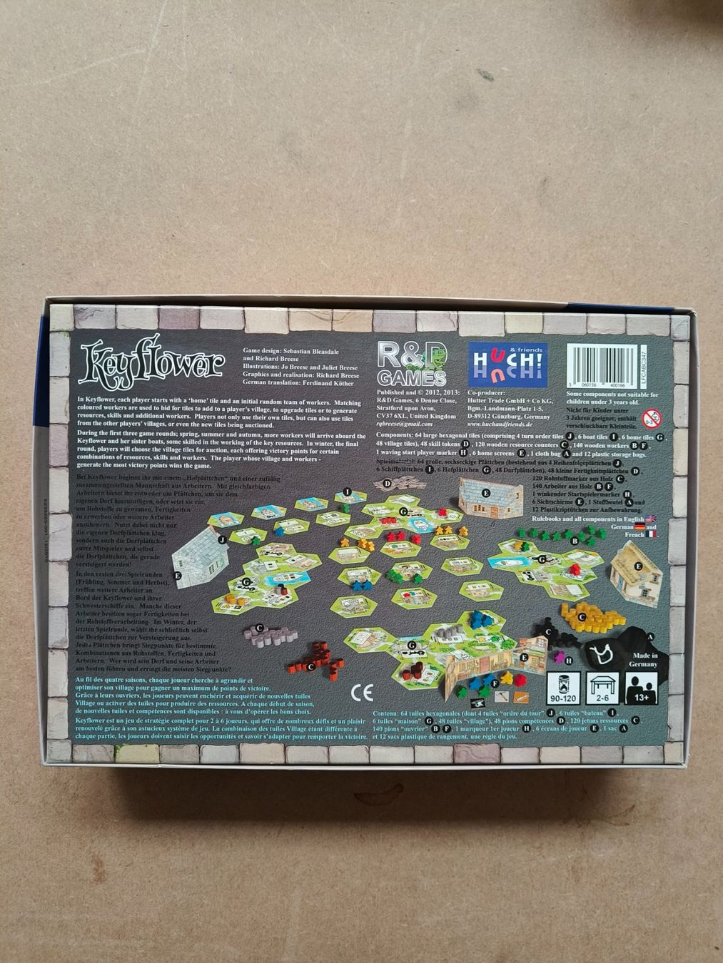 Jeux: Keyflower (FR/DE/EN) – D'occasion à Fribourg par Kazanthul 1