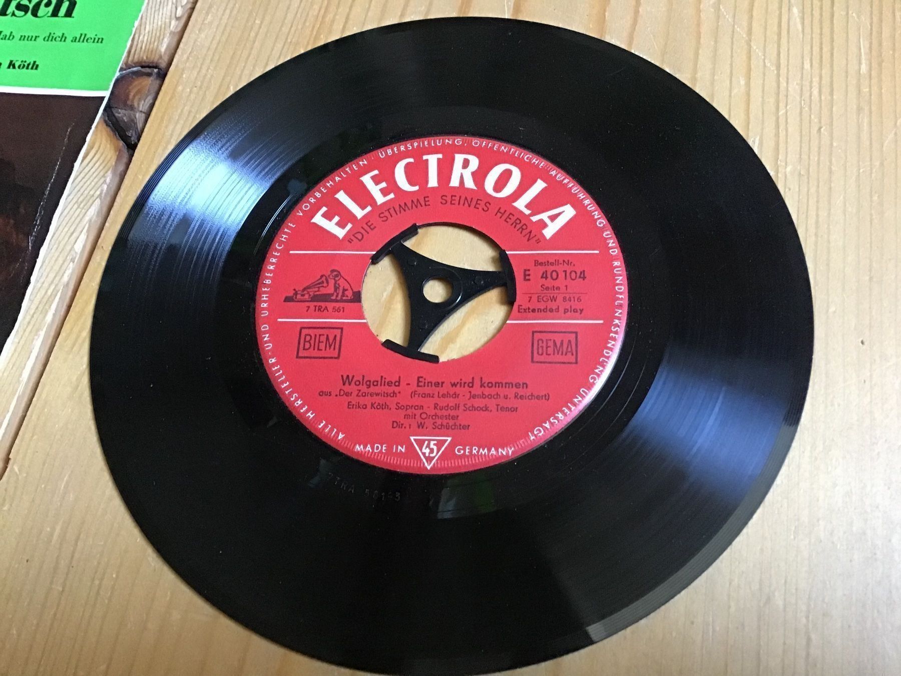 Schallplatten: single, R. Schock, der zarewitsch – Gebraucht aus liestal von makai05 1