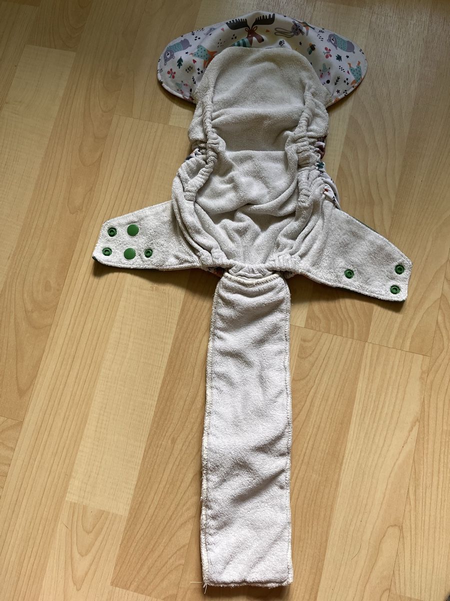 Windeleimer & Windeln: Blümchen All in One, Onesize – Gebraucht aus Langenbruck von Justine.V 2