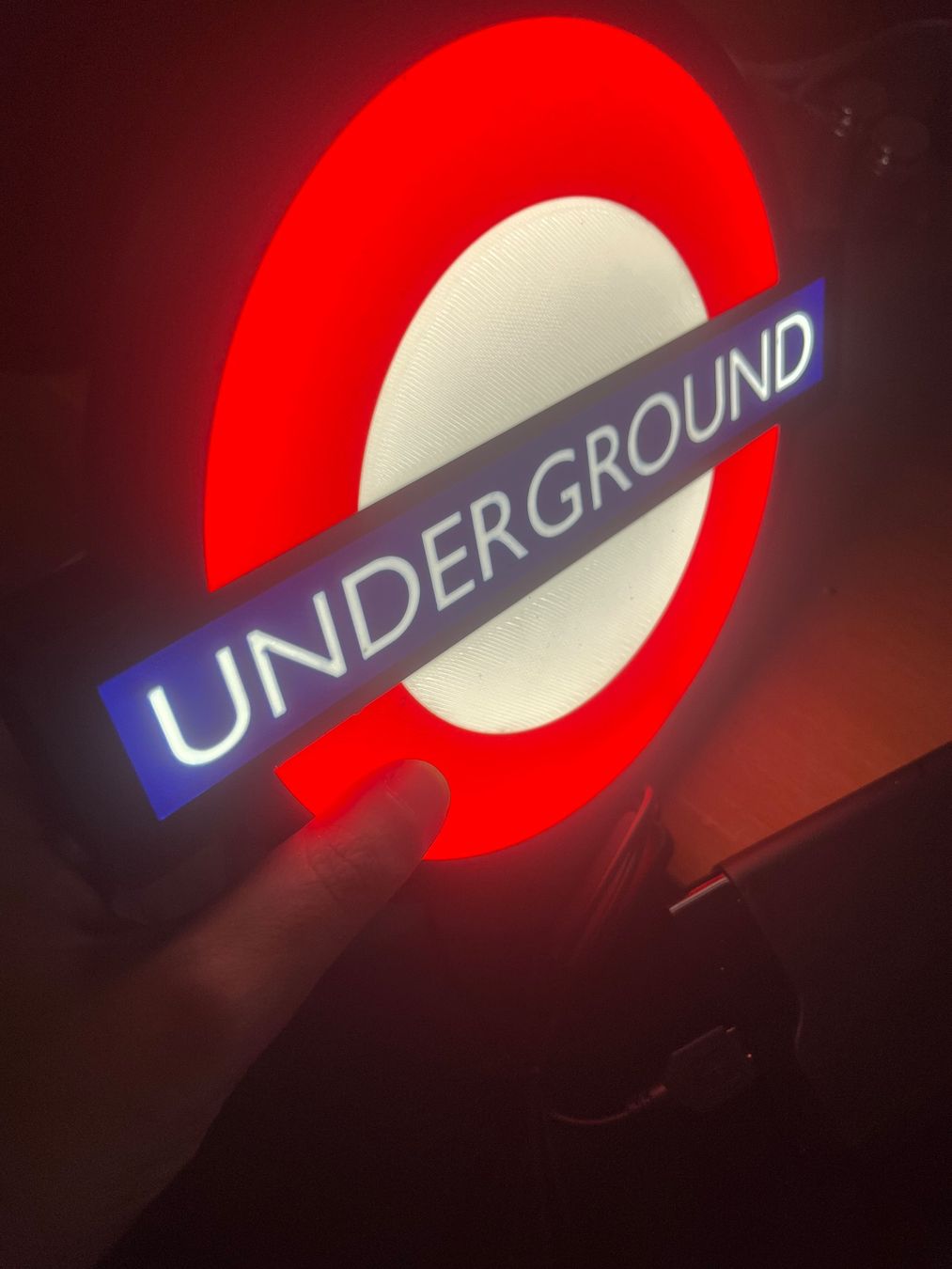 Tutte le decorazioni: Lampe LightBox LED "Underground" London style – Nuovo (secondo la descrizione) da Noville venduto da Berlusconi55