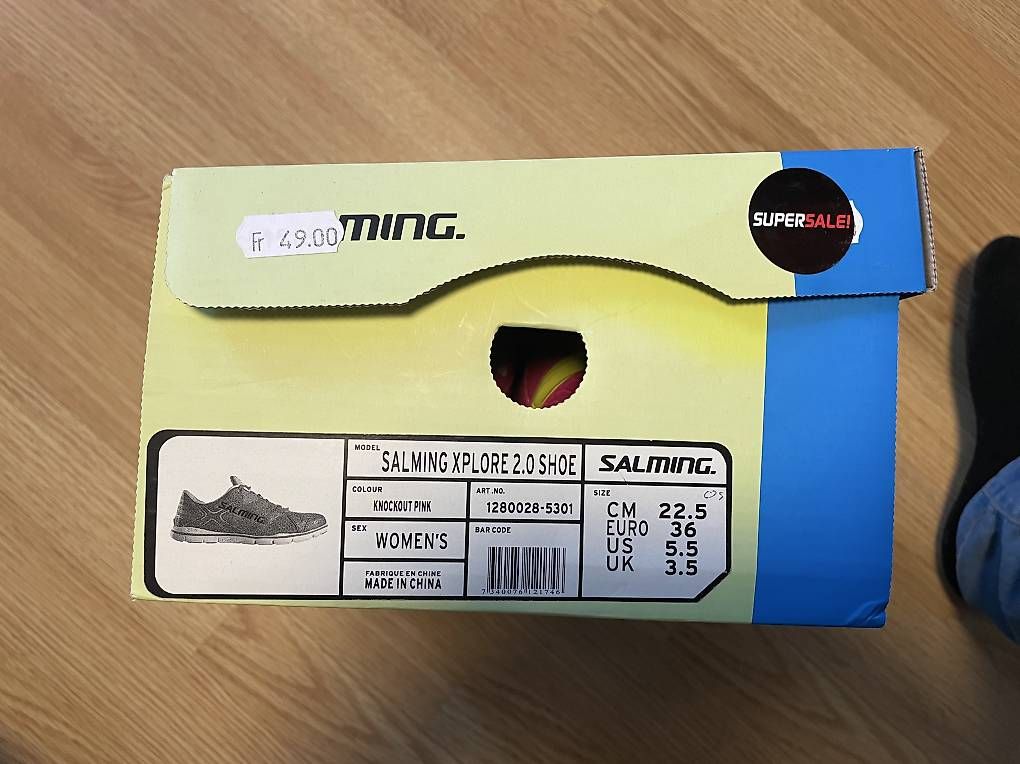Scarpe da donna: Salming Running Schuhe Gr. 36 pink – Nuovo e nell'imballaggio originale da Rotkreuz venduto da Nitella 2