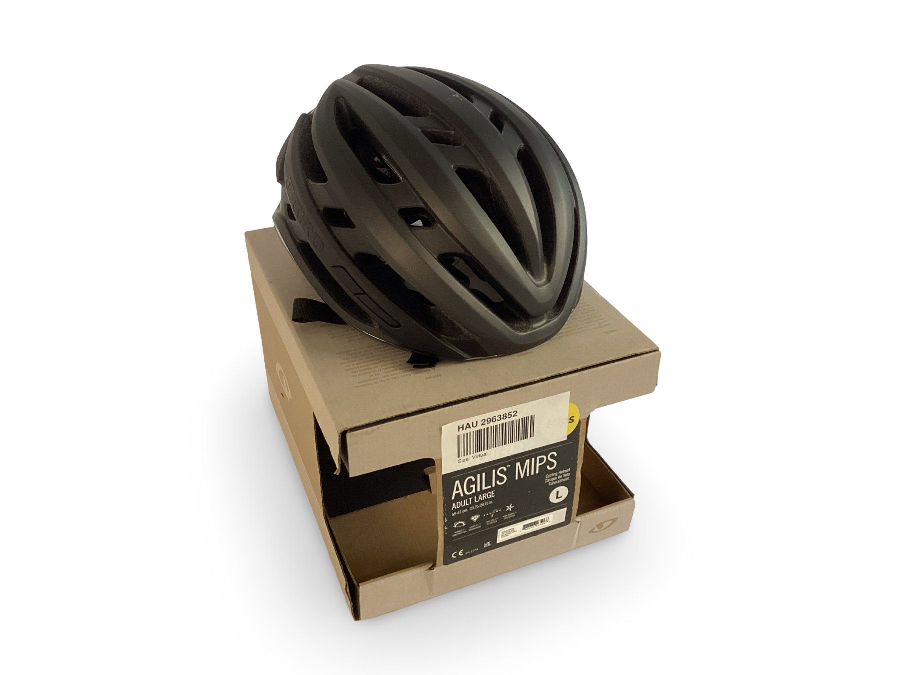 Giro Caschi: GIRO Agilis Mips Velohelm L matte black – Nuovo (secondo la descrizione) da Zürich venduto da Restwert_Zuerich