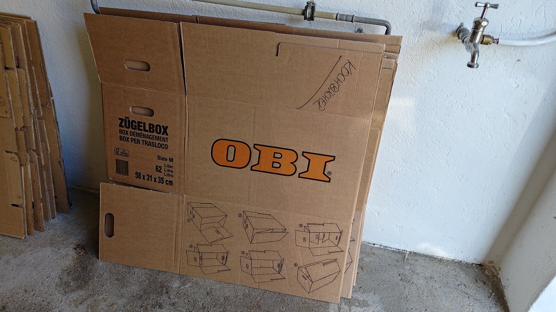 Ikea Cartoni: Gut erhaltene Umzugskartons – Usato da Weisslingen venduto da mekelle 3