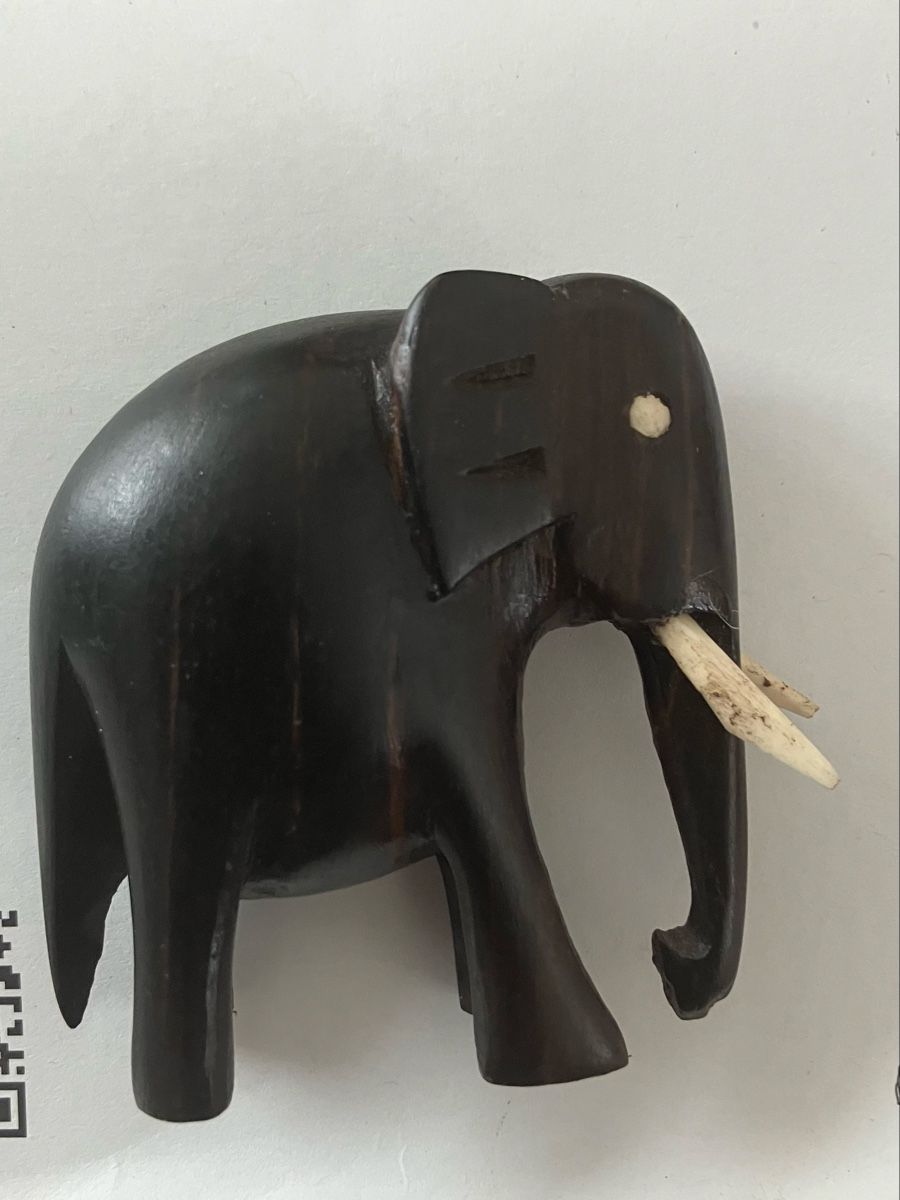 Figuren: Elefanten Ebenholz – Gebraucht aus Neerach von FarbenundLacke 3