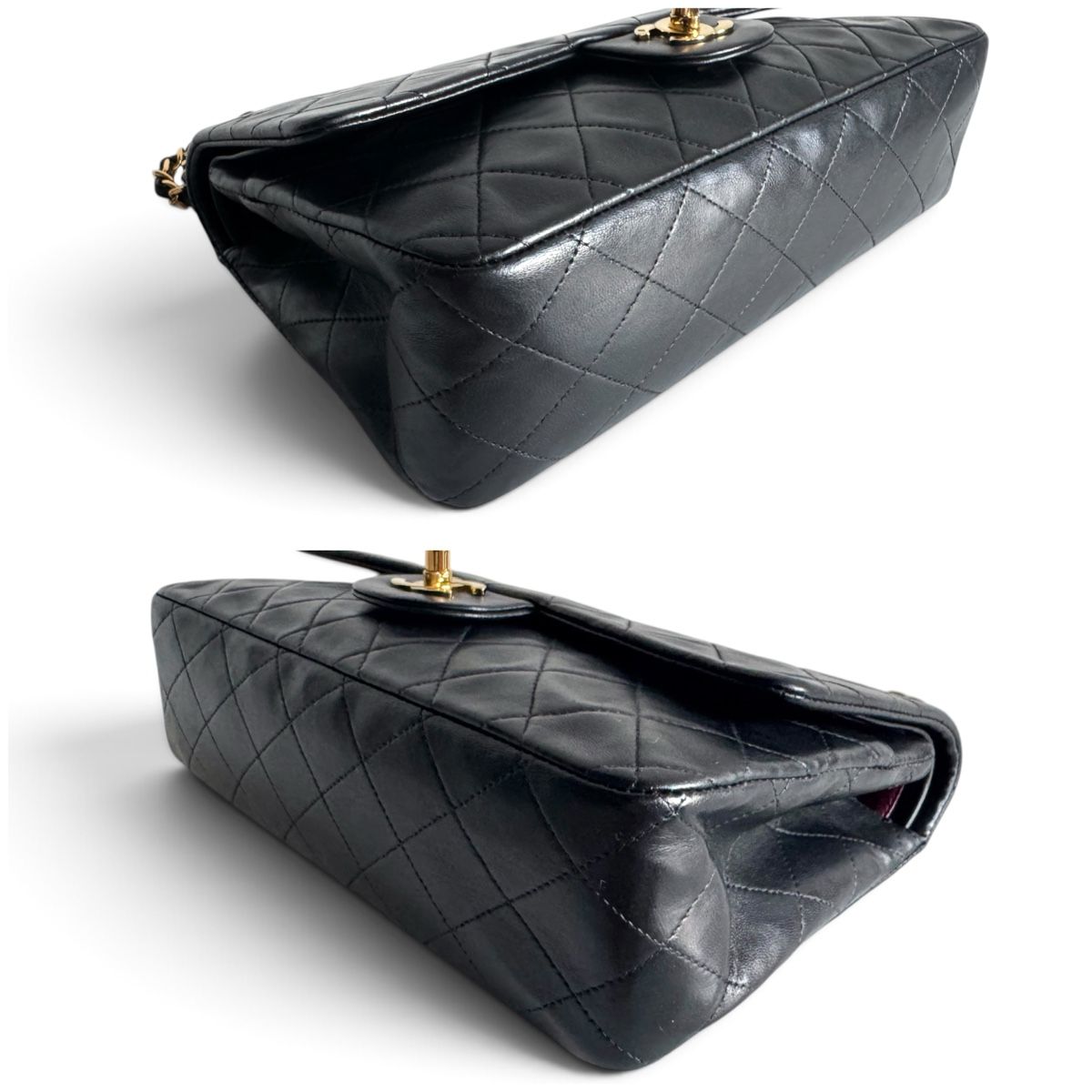 Chanel Taschen für Damen: CHANEL Lambskin Quilted Medium Double Flap Tasche – Gebraucht aus Kriens von hannaandkiko 8