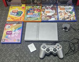 Console Sony PlayStation 2 Silver + jeux