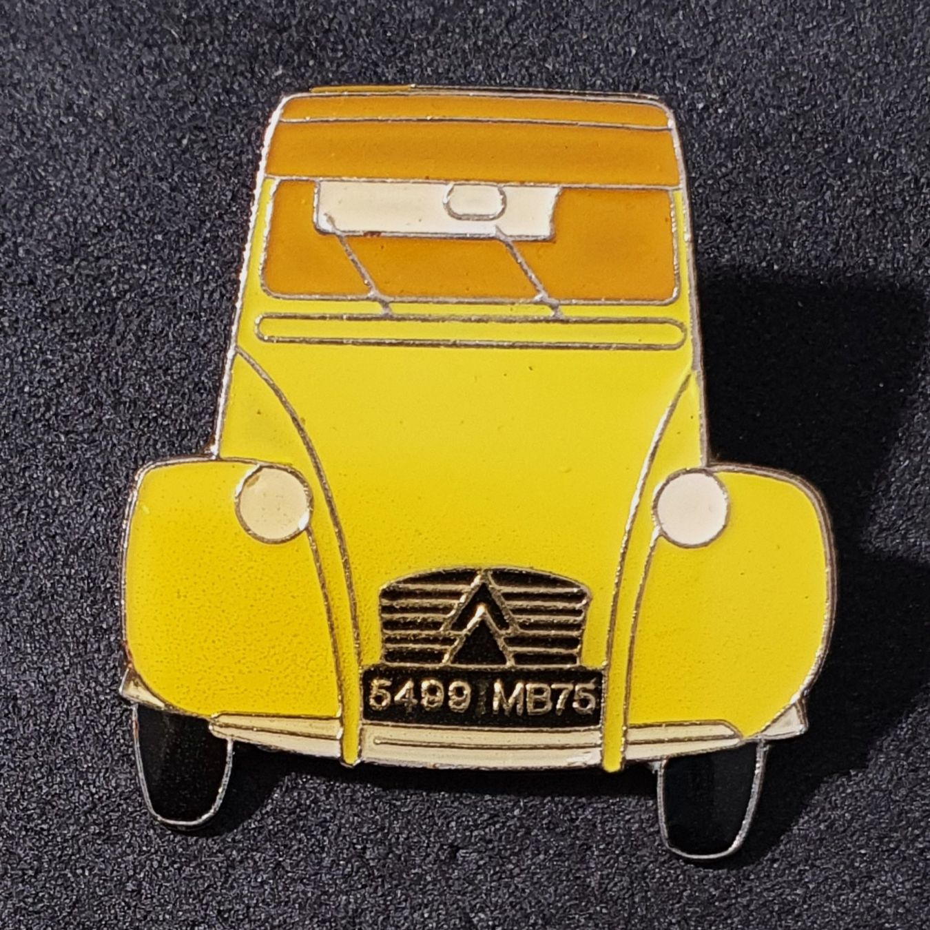 Citroën Placchette & Badge: CC775 - Pin 2CV Citroen Döschwo – Usato da Reinach BL venduto da Boston-Verkauf