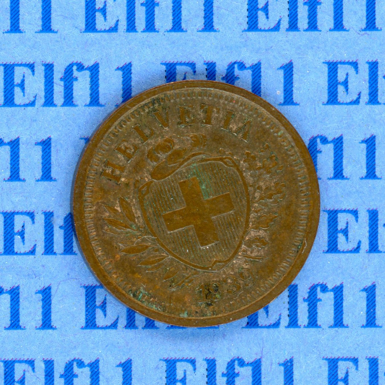 Tutti le monete: CHF___0.01 1939 unz 1 Rappen – Nuovo (secondo la descrizione) da Widnau venduto da Elf11