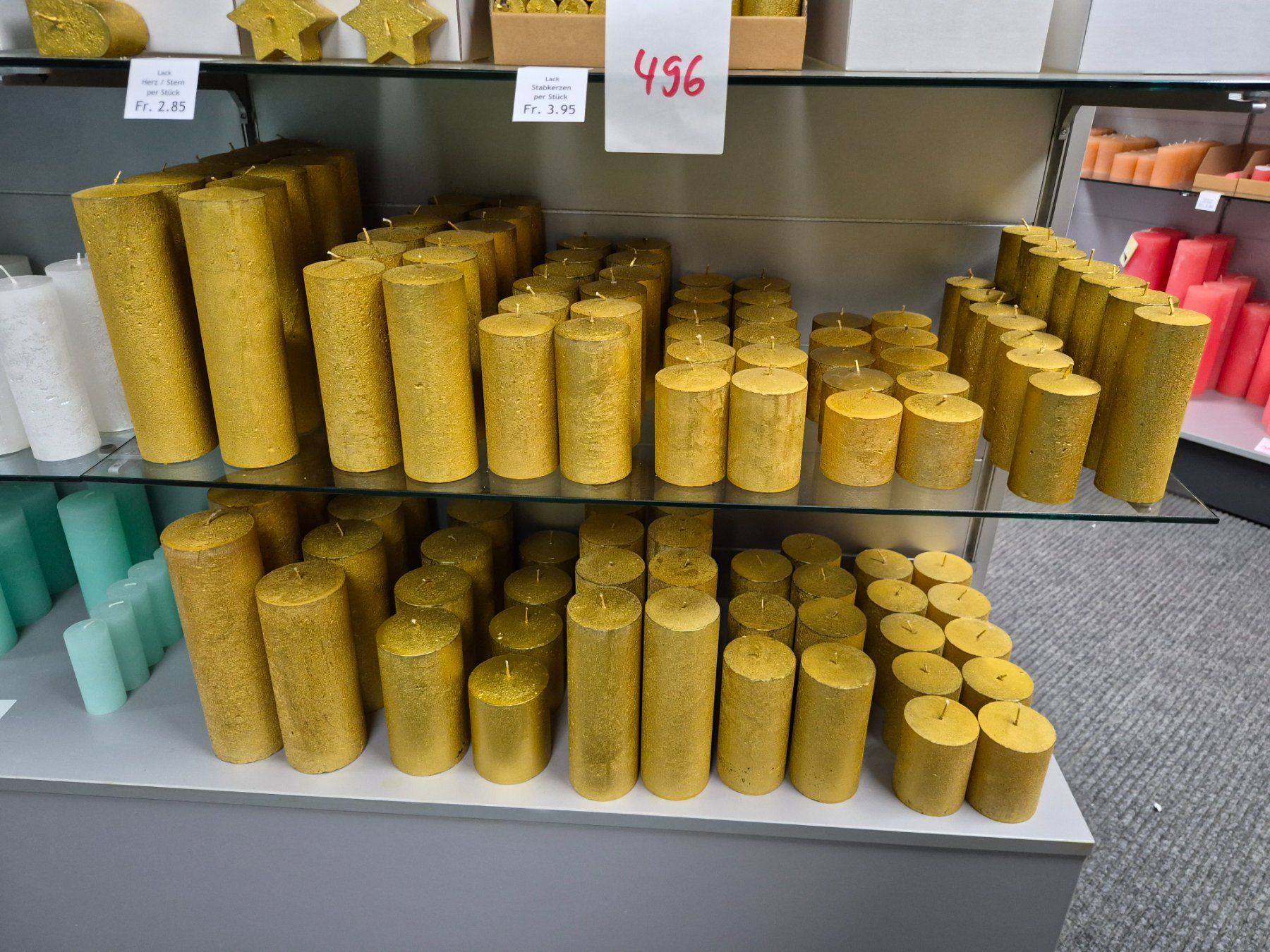 Candele: 496 Posten Kerzen aus Liquidation – Nuovo (secondo la descrizione) da Derendingen venduto da Meisterstuecke 3