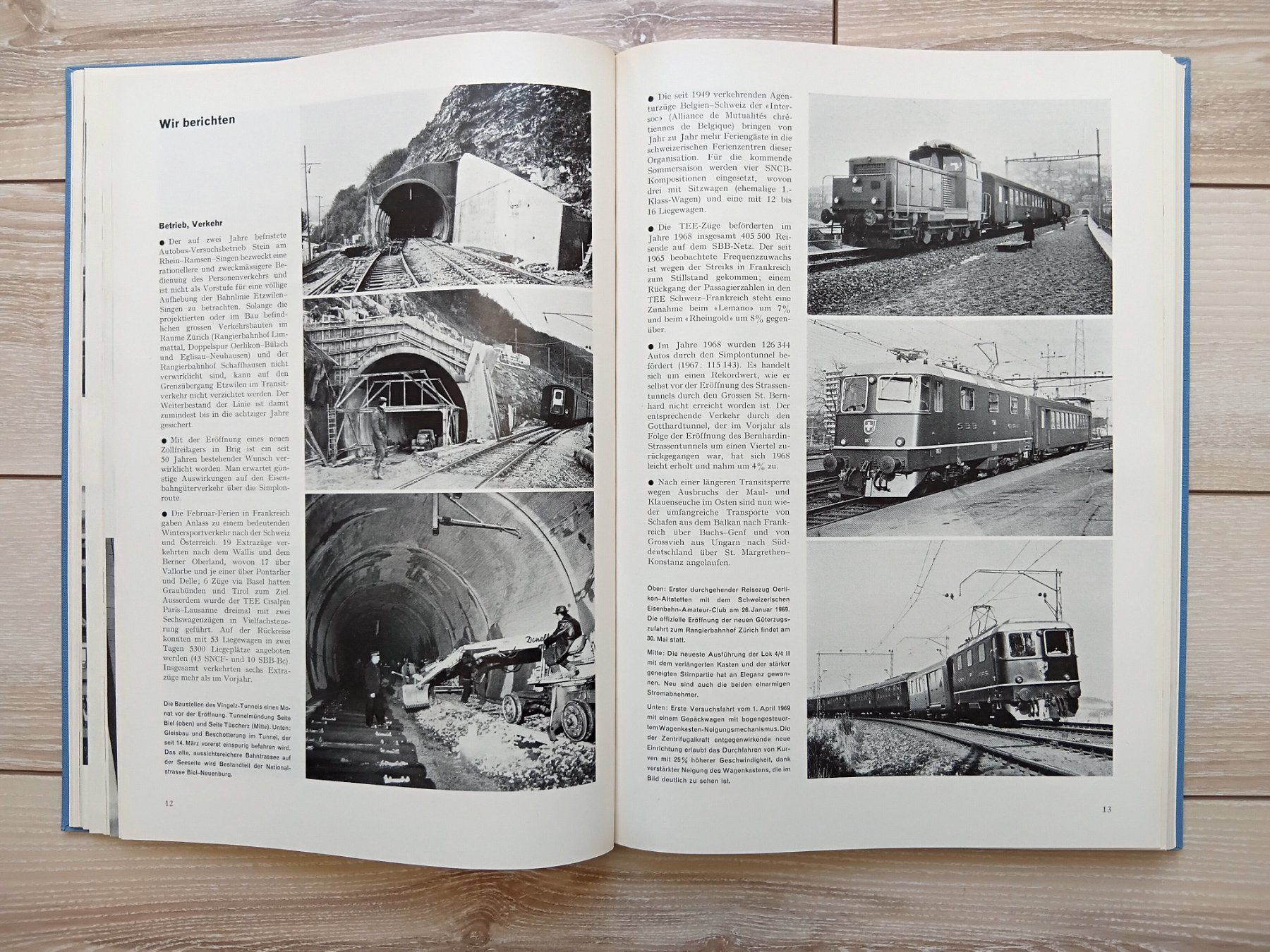 Livres: SBB Nachrichtenblatt 1969 – D'occasion à Birrwil par dirtyoldtown 4