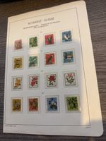 Schweiz Briefmarken Pro Juventute 1970-73 Komplett Satz top!