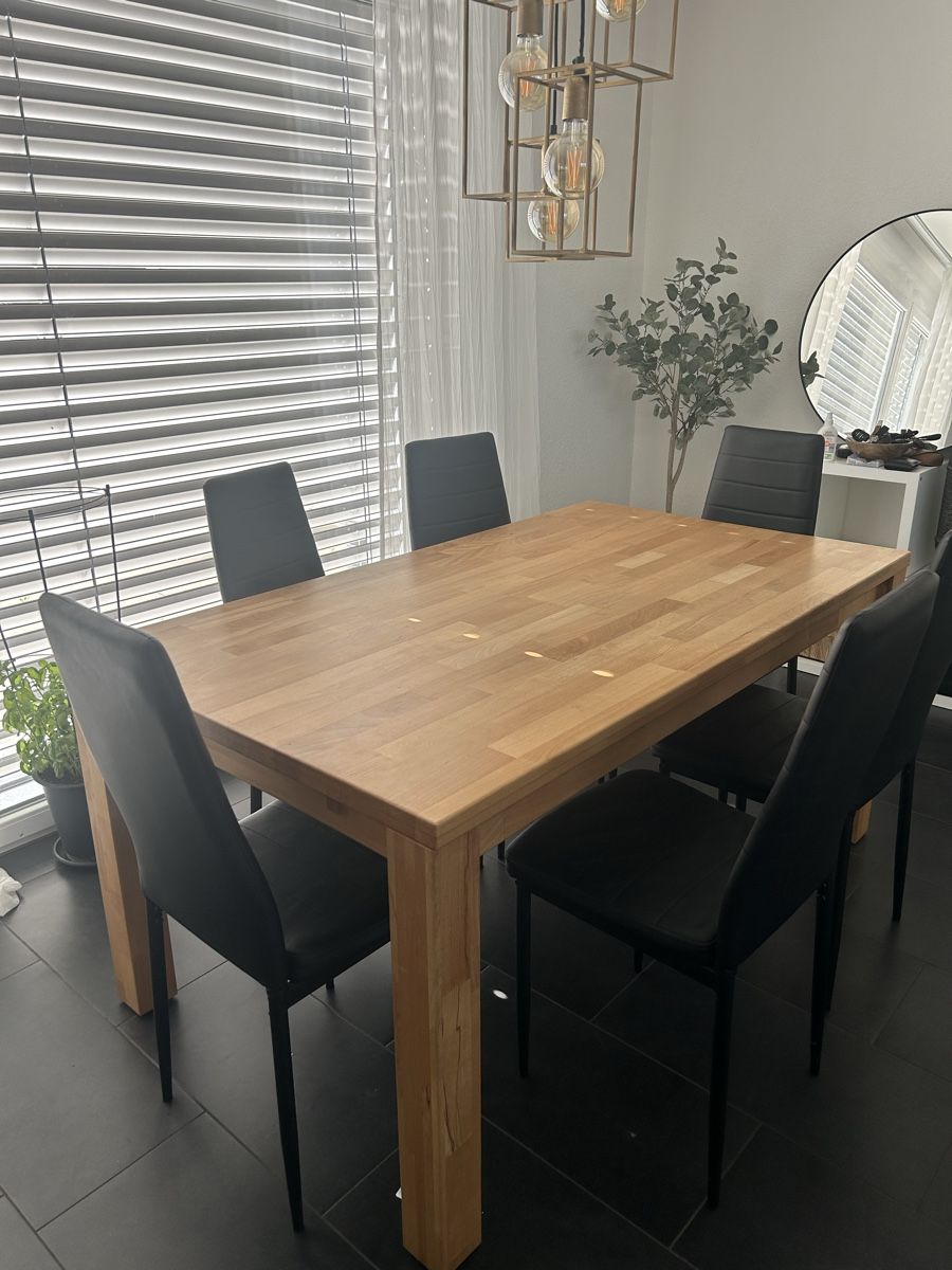 Tavoli: Massivholz, Esstisch 160x90 – Usato da Schwarzenbach SG venduto da spa_28pd