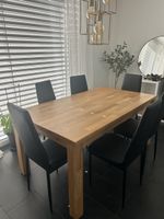 Massivholz, Esstisch 160x90