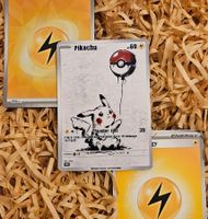 Pikachu (Banksy) custom card