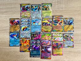 Konvolut 24 EX Pokémonkarten EN