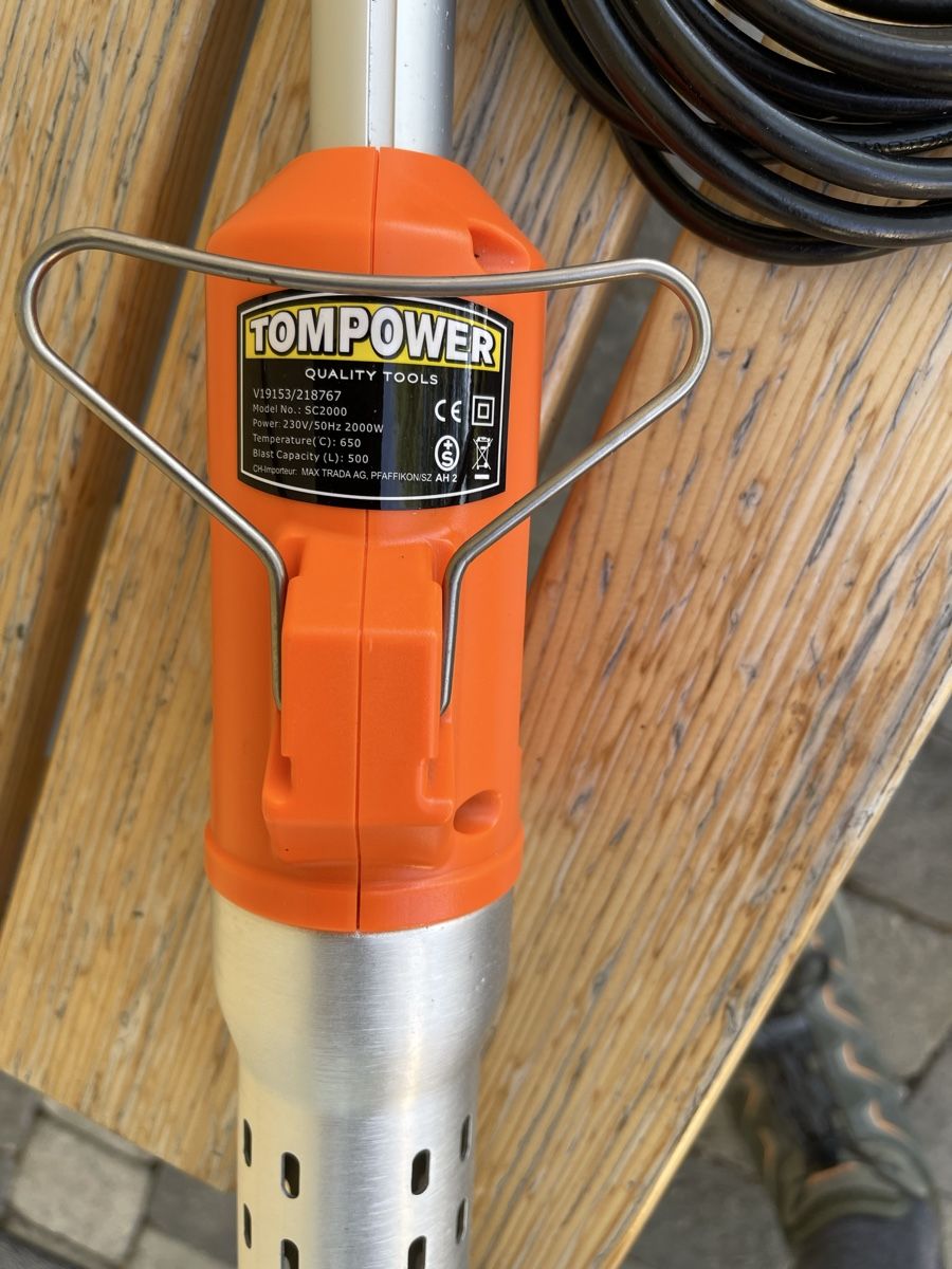 Tutte le macchine: Unkrautvernichter Tompower SC2000 elektrisch gebraucht – Usato da Bäriswil BE venduto da andi145a 3