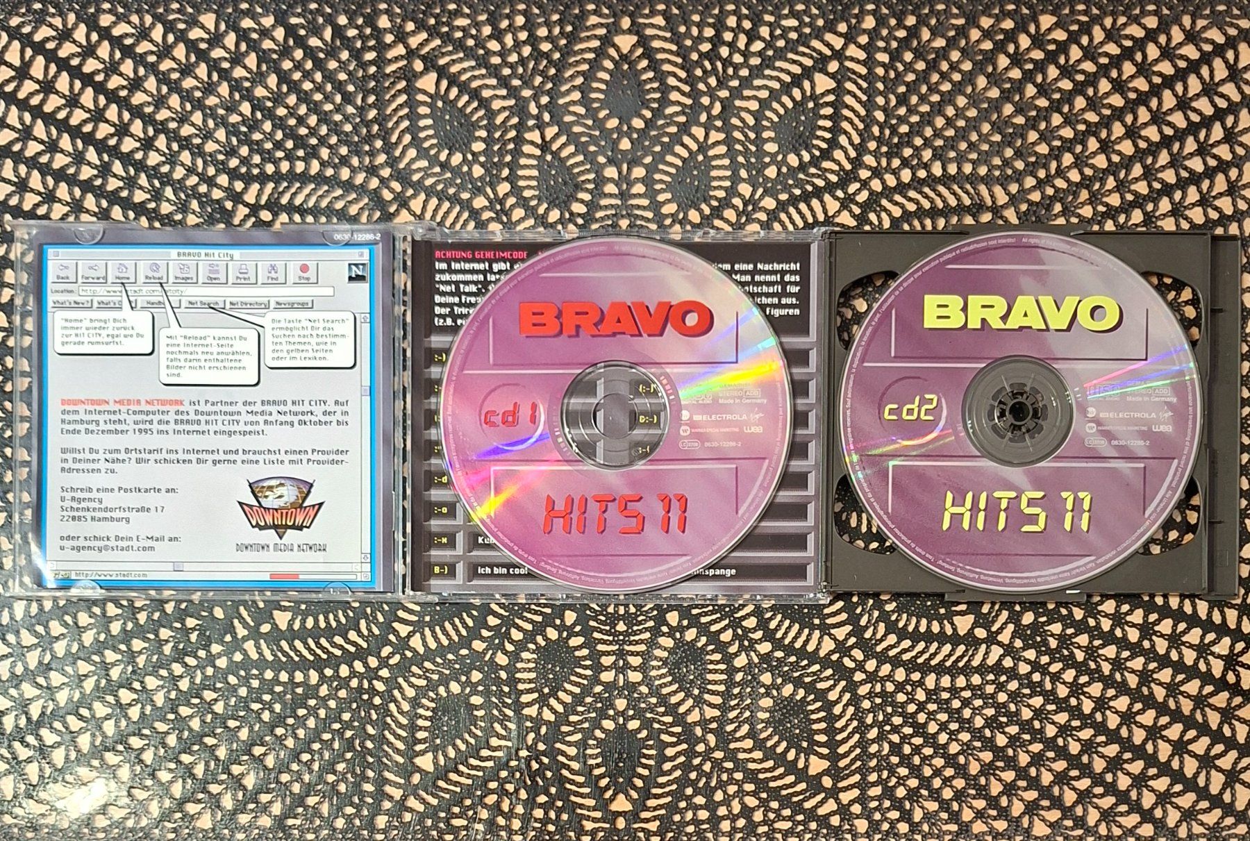 CDs: Bravo Hits 11, Doppel CD, 1995, Hit Compilation, Sampler – Gebraucht aus Amriswil von Celini3 2