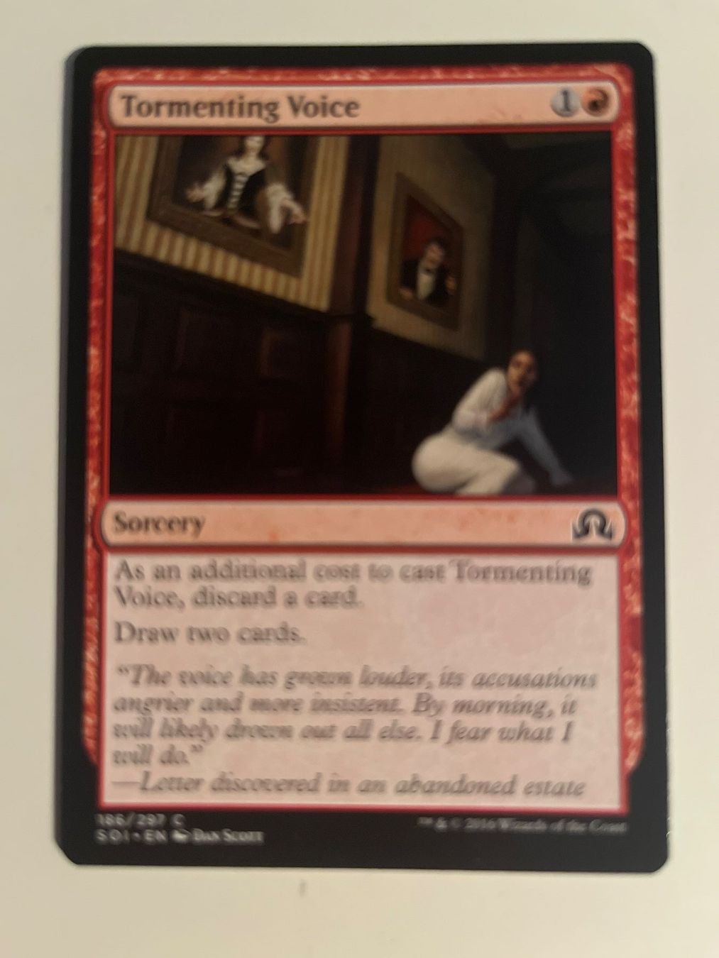 Magic The Gathering Carte collezionabili: 1 x Tormenting Voice - Magic: The Gathering - MtG – Usato da Kriens venduto da Shadi1980