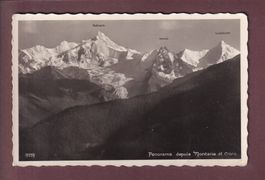 Panorama depuis Montana - ROTHORN - BESSO - GABELHORN - 1939
