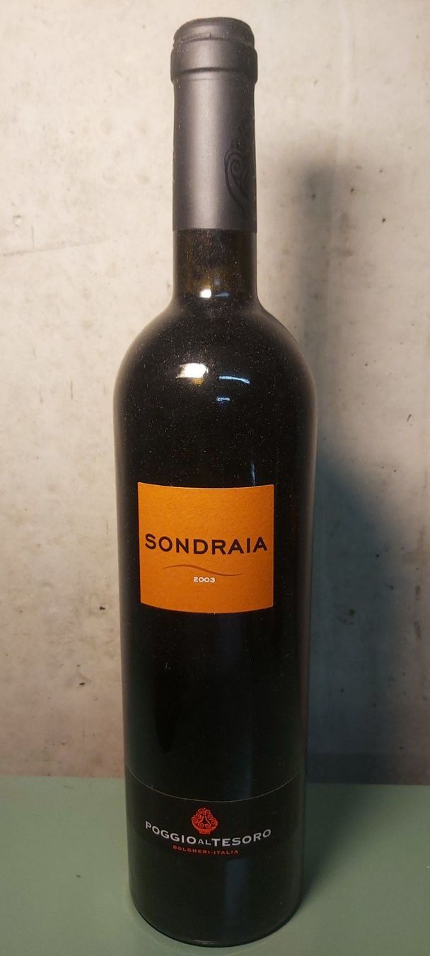 Wein: Sondraia 2003 / Poggio al Tesoro – Neu (gemäss Beschreibung) aus Uffikon von Betterwo