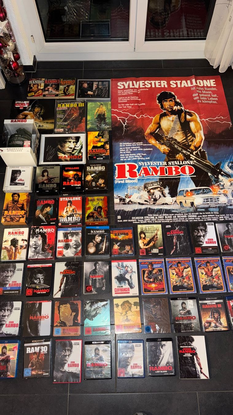 Tutti i DVDs: Rambo Filme Sammlung. – Usato da Burgdorf venduto da Catbagger64