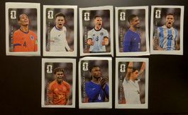Fussballstickers 9 Spieler Sammlung FIFA 2026 Coca-Cola