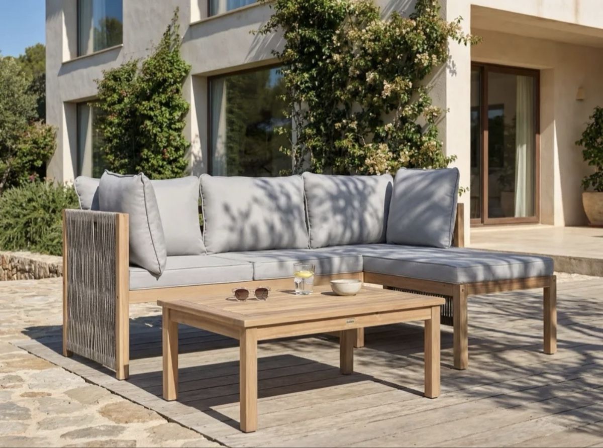Sedie a sdraio: Garten Lounge-Set aus Akazienholz – Nuovo (secondo la descrizione) da Zürich venduto da pinish