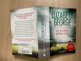 Roman Nur eine böse Tat Elizabeth George gebraucht