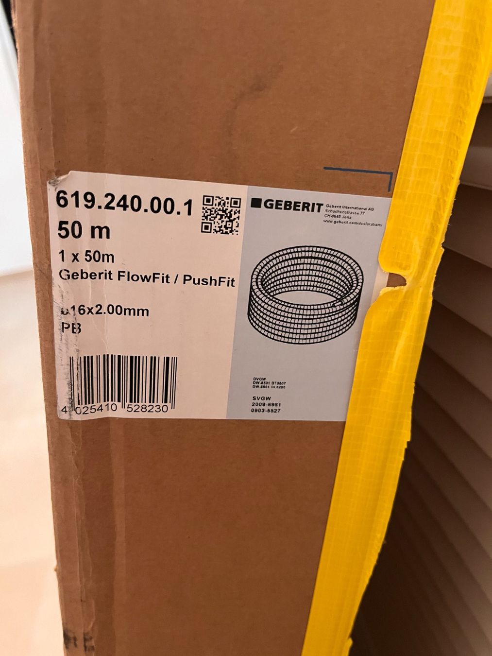Geberit Tubi & Tubi flessibili: Geberit FlowFit / PushFit Systemrohr 16 – Nuovo (secondo la descrizione) da Bubikon venduto da vespa21000 1
