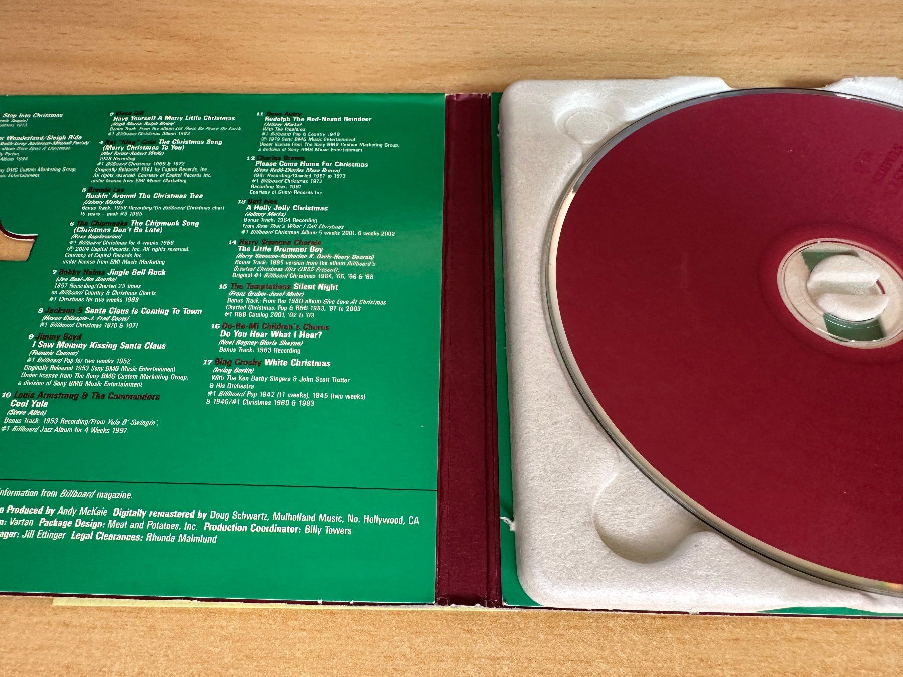 CD: Various – Christmas Number 1's – Usato da Rikon im Tösstal venduto da Alpenmutz 2