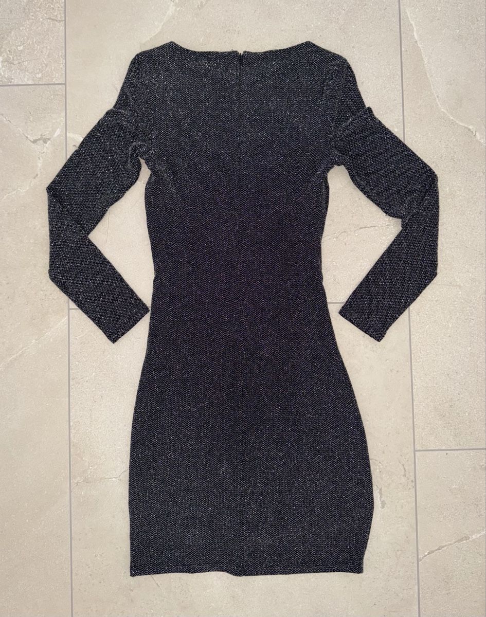 Vestiti: Montego Glitzer Kleid Grau Grösse 34 – Nuovo (secondo la descrizione) da Illnau venduto da koko_33 1