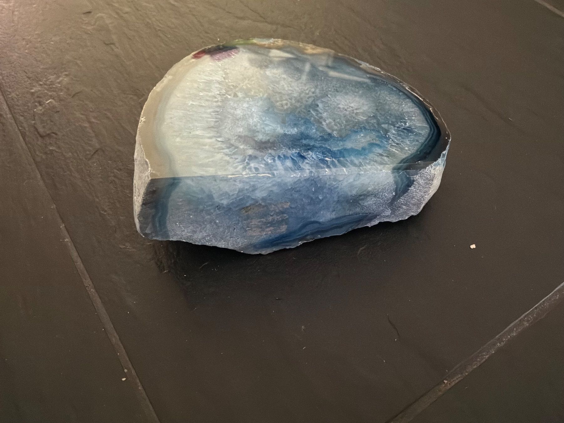 Pietre preziose: Blauer Dekorationsstein, ev. Apatit – Usato da Bremgarten AG venduto da Belana0 4