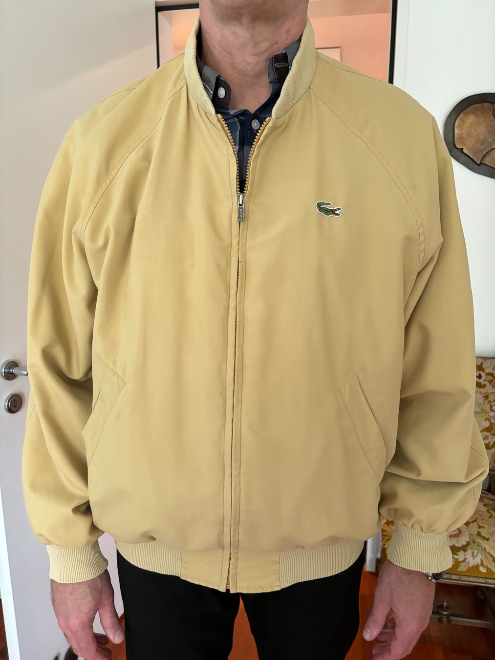 Lacoste Giacche: Blouson jaune LACOSTE – Usato da OBERENGSTRINGEN venduto da Lolo6316