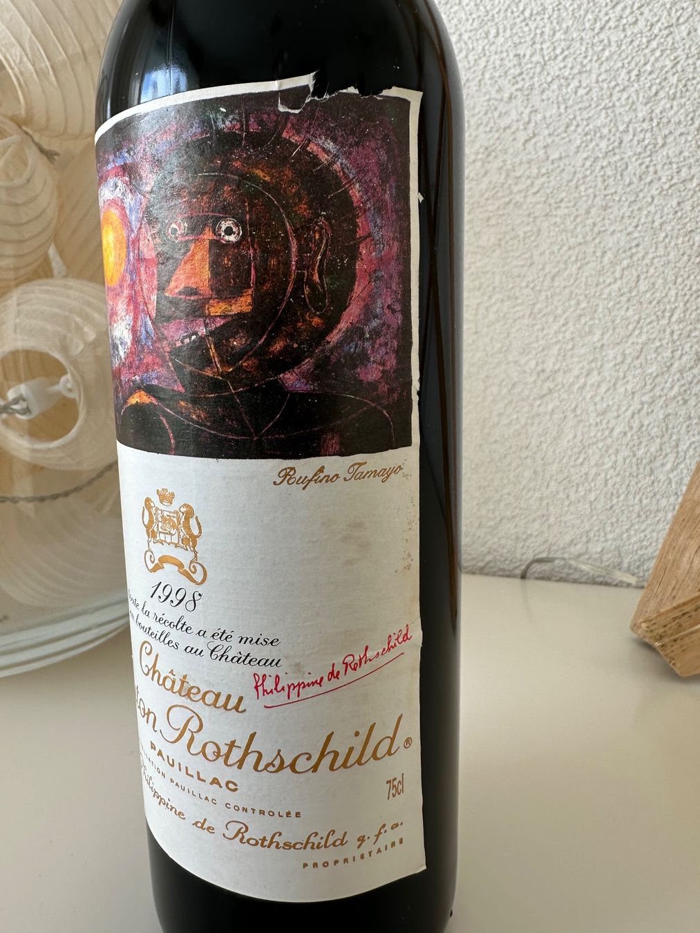 Mouton Rothschild Vino: Château Mouton Rothschild 1998 – Nuovo (secondo la descrizione) da Yens venduto da Rilou80 3
