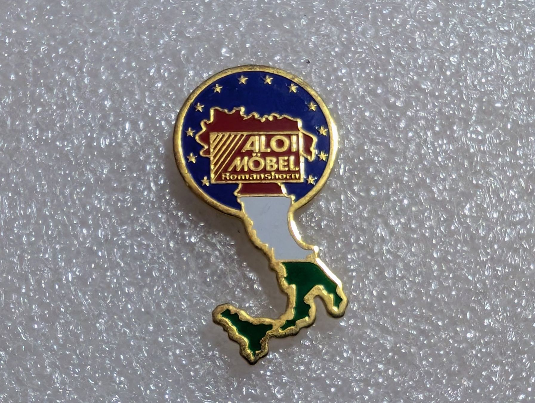 Placchette & Badge: Ansteckpin 253: Aloi Möbel – Usato da Oppligen venduto da Pin-Fall-Shop