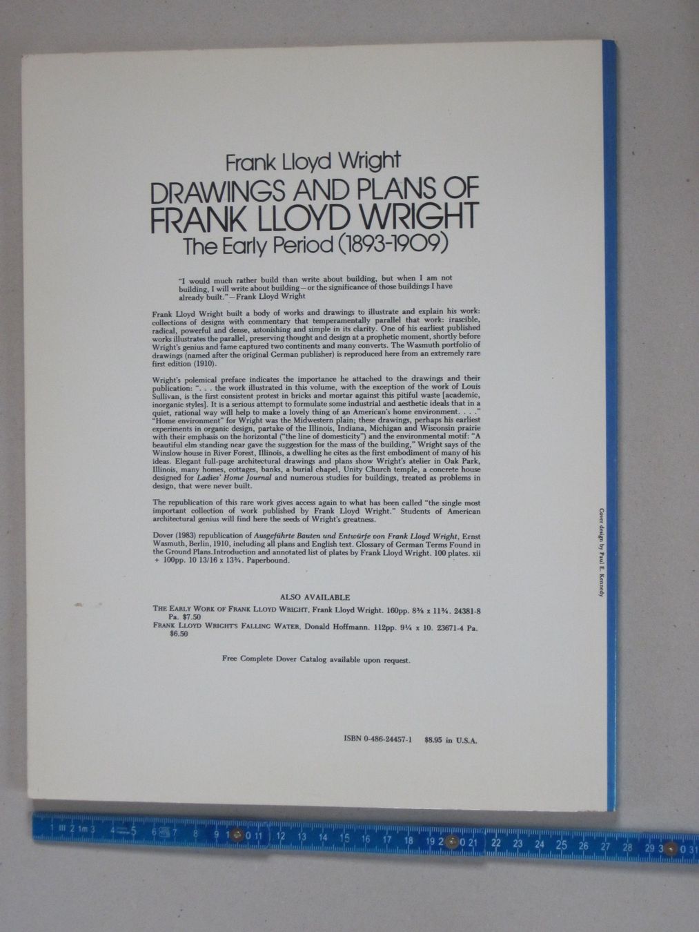 Libri: Frank Lloyd Wright Zeichnungen und Pläne – Usato da Feuerthalen venduto da mam_5l7b 9