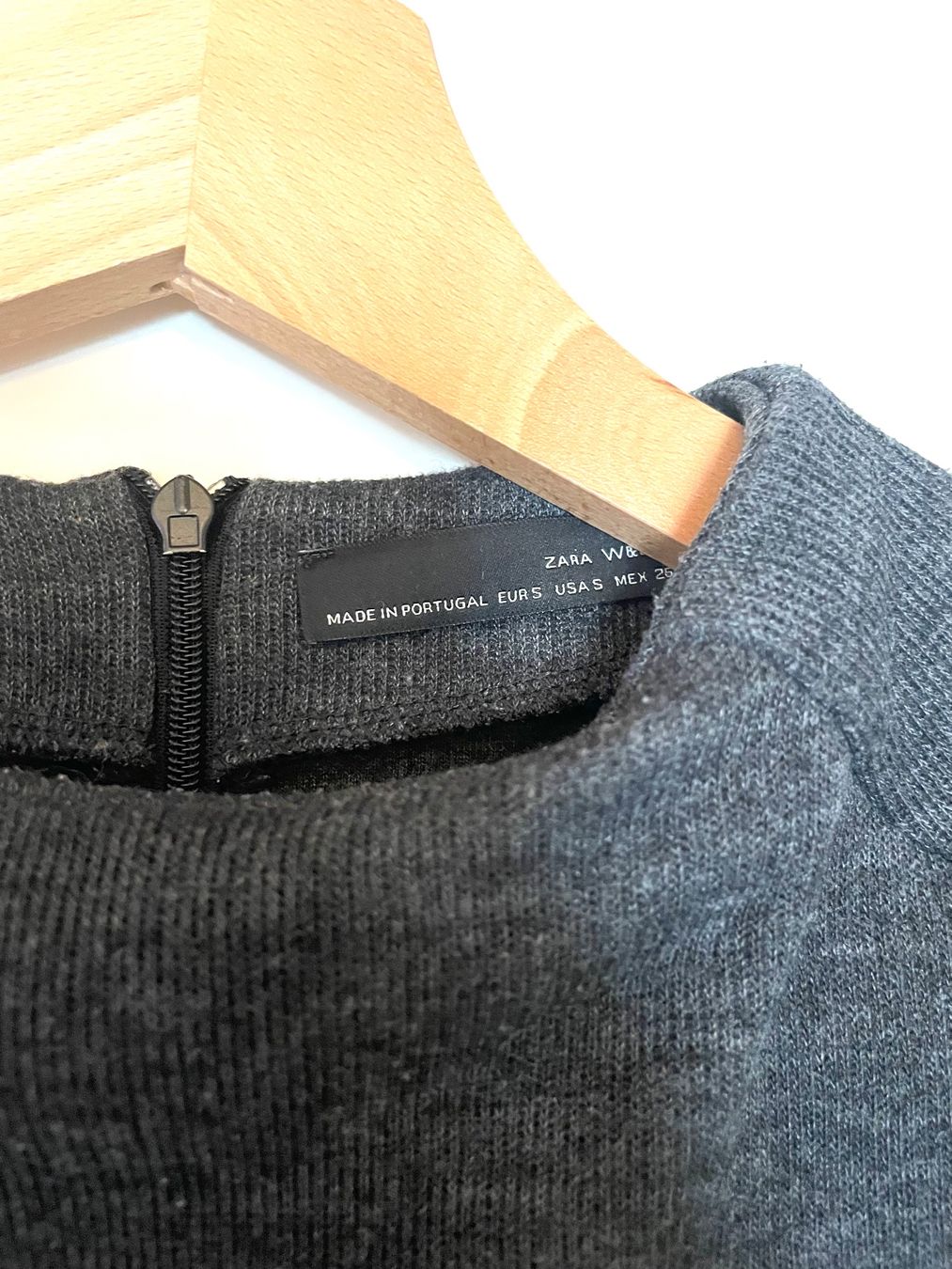Zara Vestiti: Zara Strickkleid grau (S) – Usato da Triesen venduto da antonellaaa_ 2