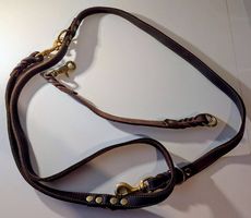Hundehalsband und Verlängerung von Maul