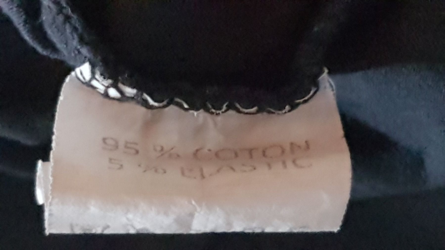 Sonstige Unterwäsche: Body noir taille 34-36 95% coton – Gebraucht aus Villiers von san_jn5w 2