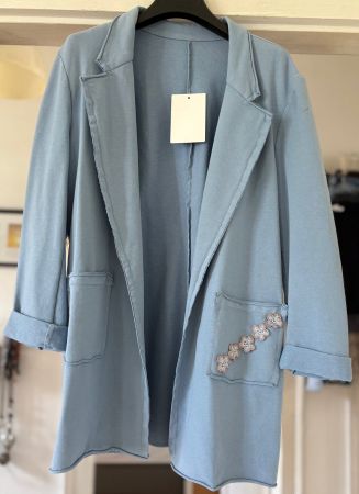 BLAZER EN COTON AVEC DÉTAIL!! M NOUVEAUTÉ 2026/27